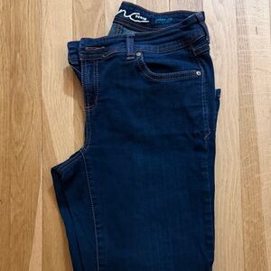 INC International Concepts Dark Blue Skinny Jeans